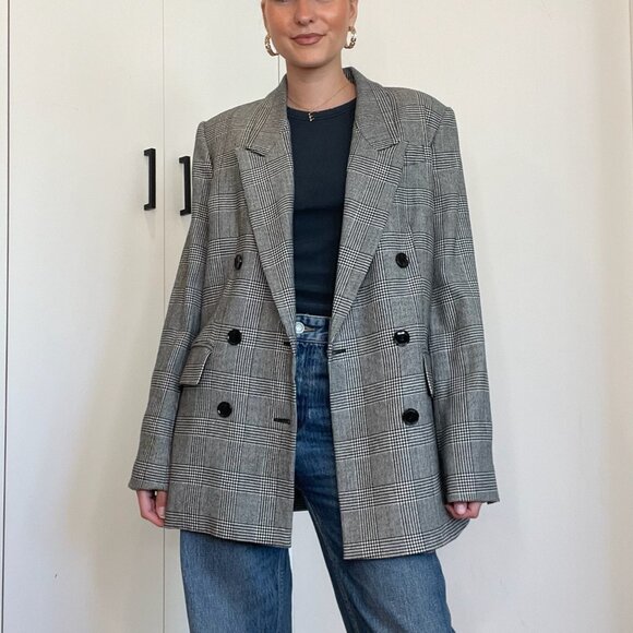 Frame Oversized Blazer - Picture 4 of 4